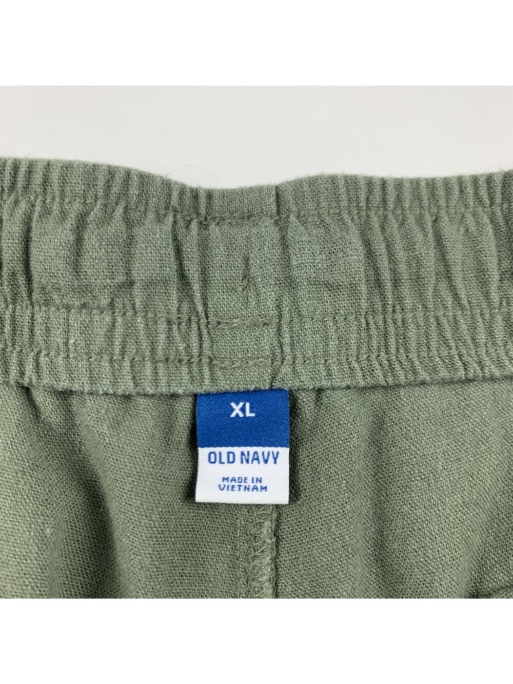Old Navy Arugula Linen Blend Pull On Shorts XL - Picture 3 of 5